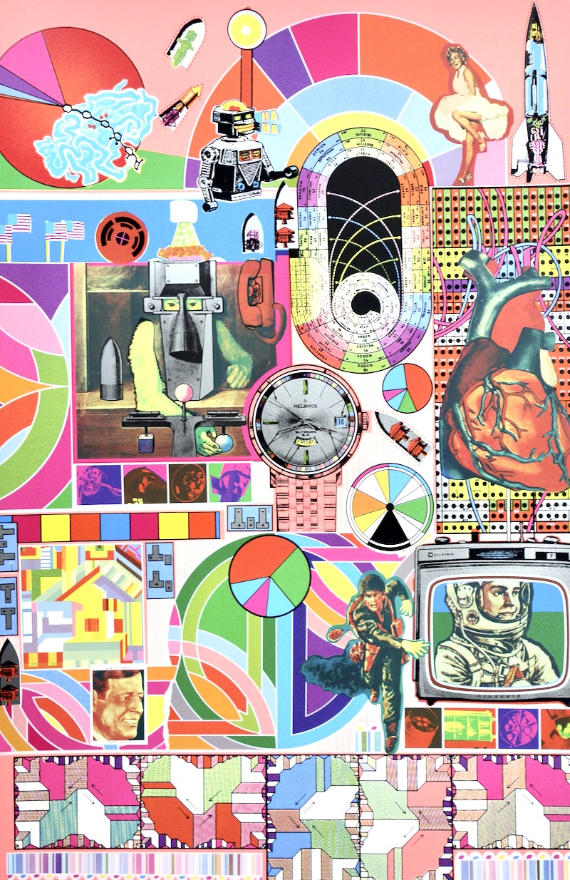 Bash (pink) by Eduardo Paolozzi