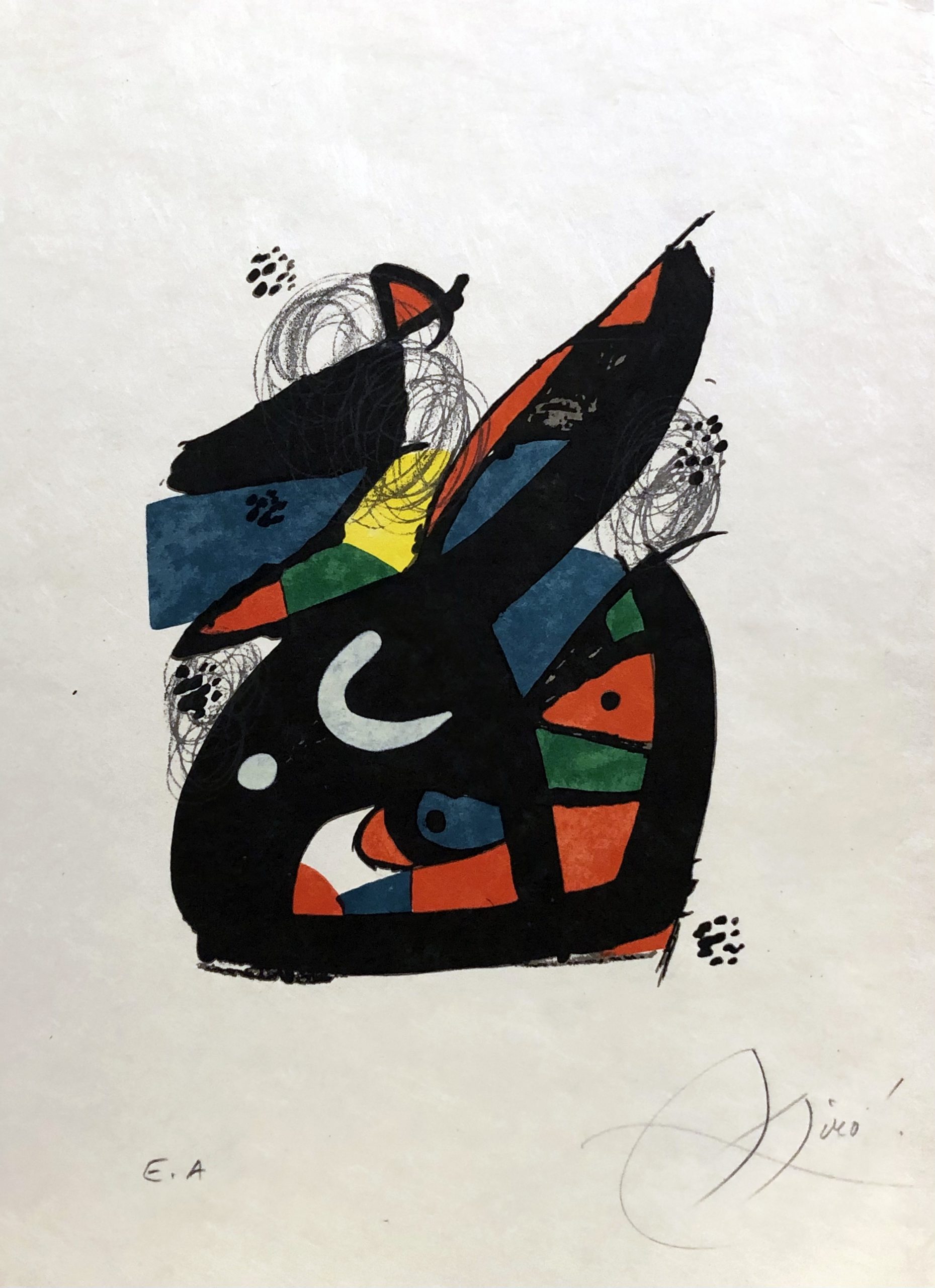 La mélodie acide – 13 by Joan Miró