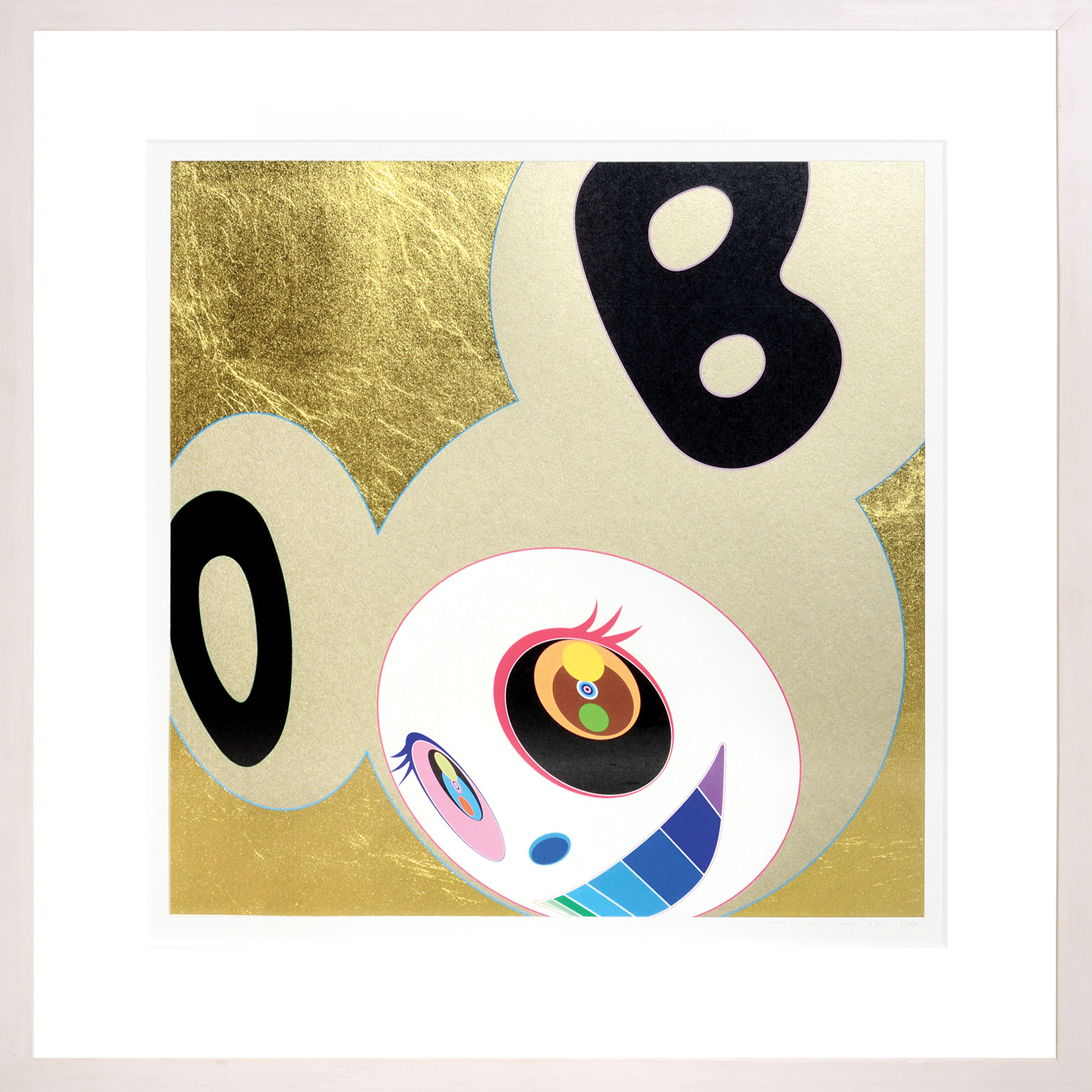 And Then Gold [Dob]. by Takashi Murakami