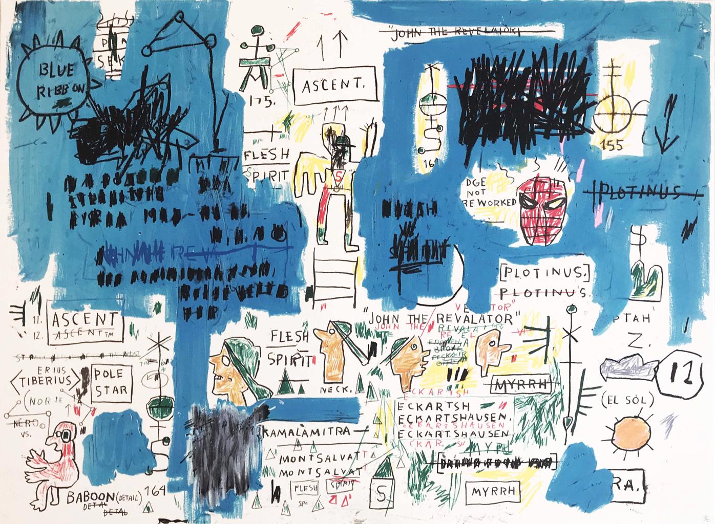 Ascent by Jean-Michel Basquiat