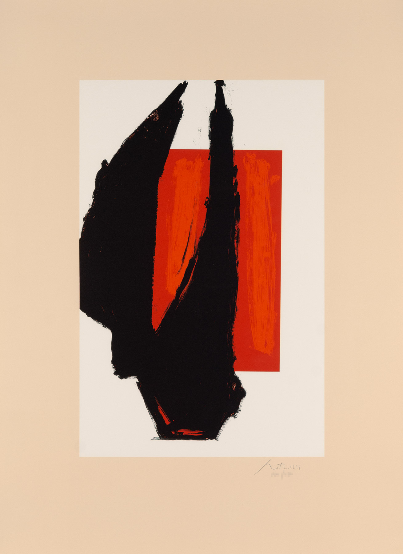 Art 1981 Chicago Print by Robert Motherwell