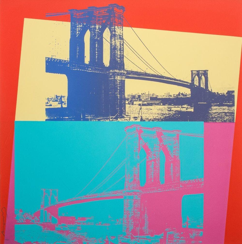 Brooklyn Bridge by Andy Warhol