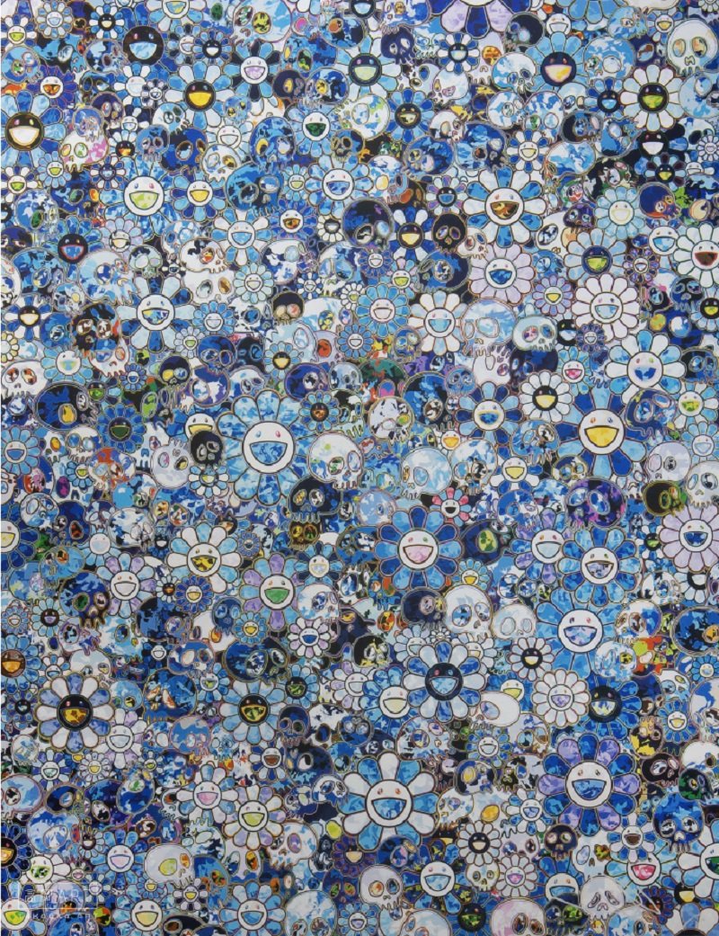 Zero One by Takashi Murakami