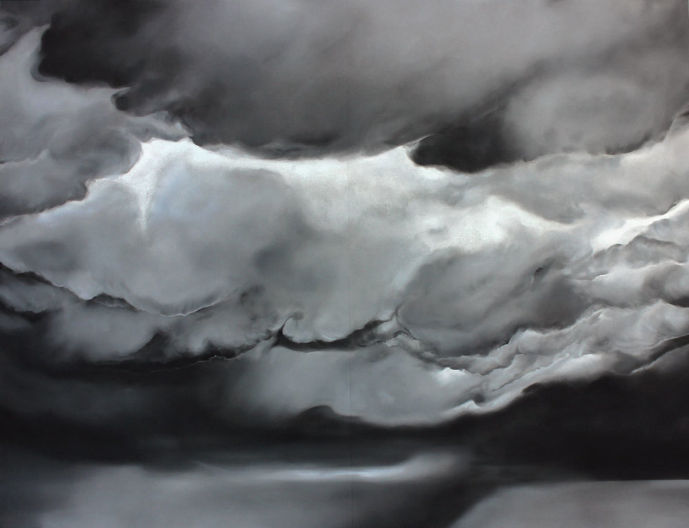 Untitled (Large Clouds) by Ashley Oubré