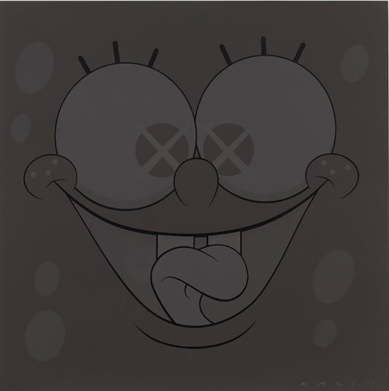 Kawsbob (Black) by KAWS