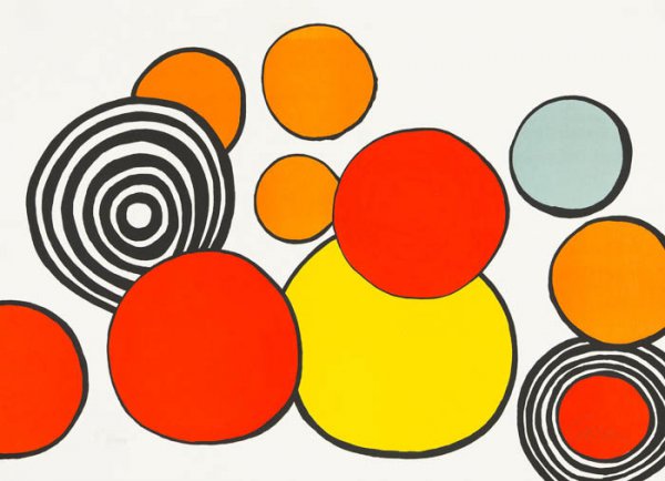 Alexander Calder Print: Pleasure Of The Neophyte