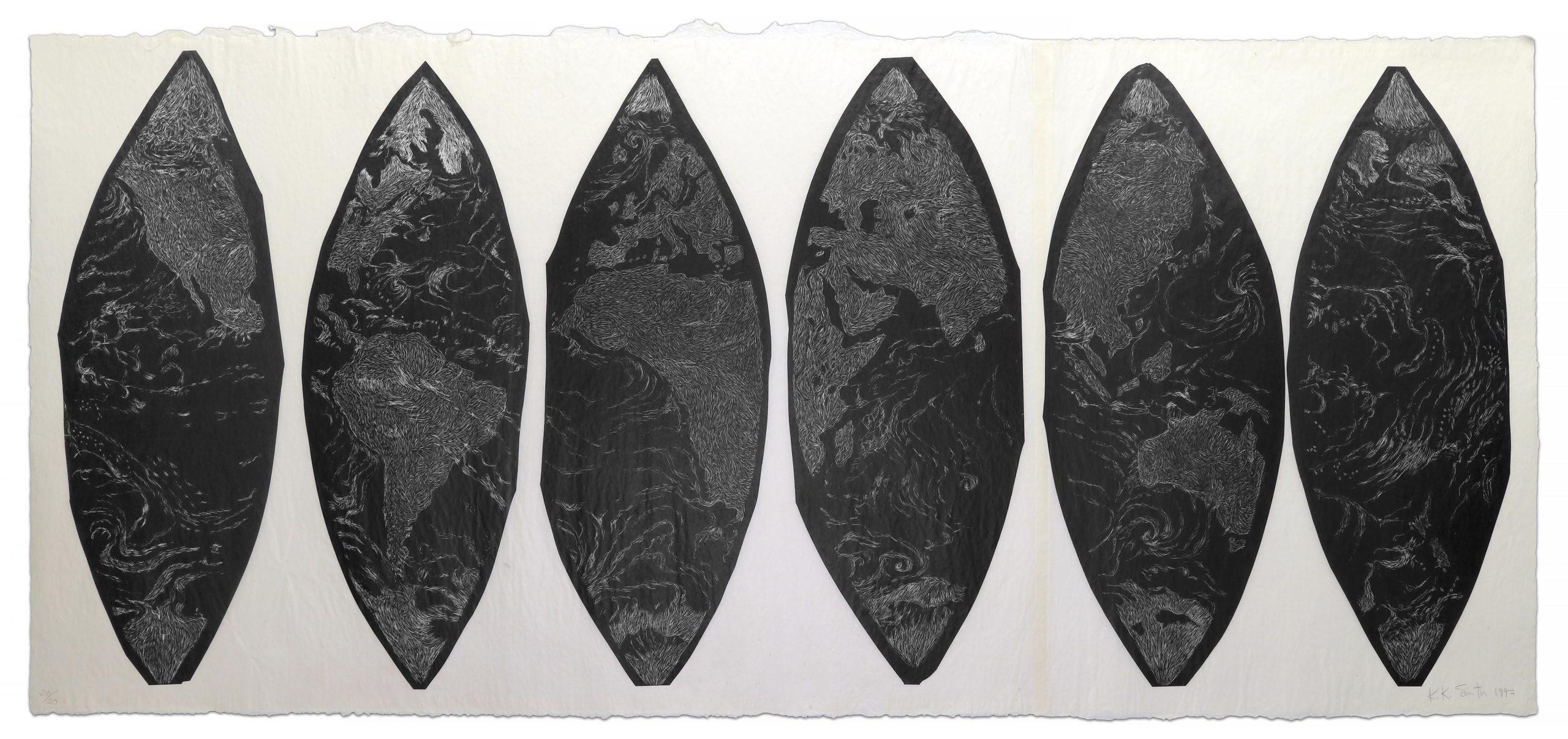 Untitled (Earth Print) by Kiki Smith