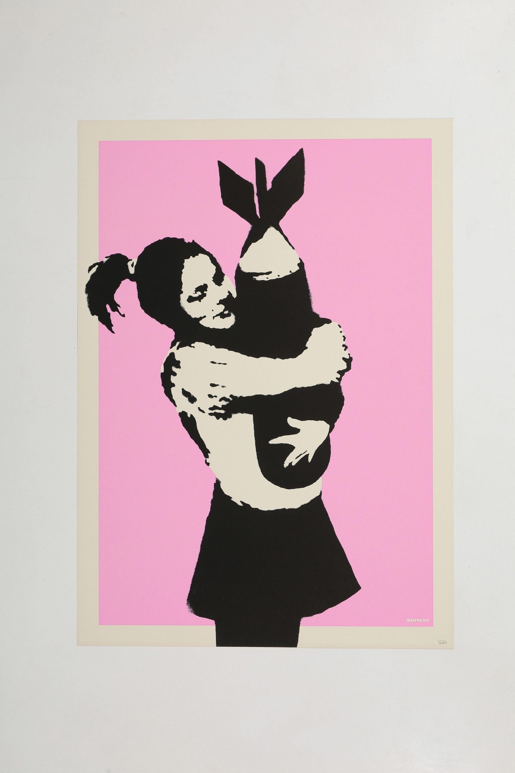 Bomb Love (Unsigned) by Banksy