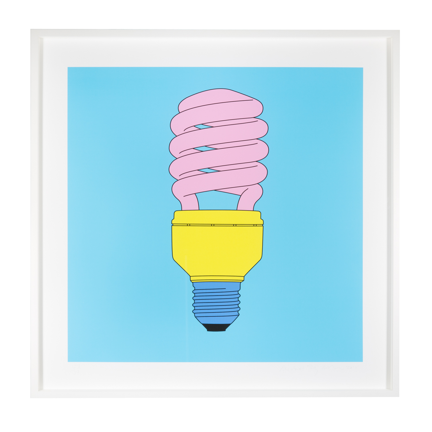 Lightbulb by Michael Craig-Martin