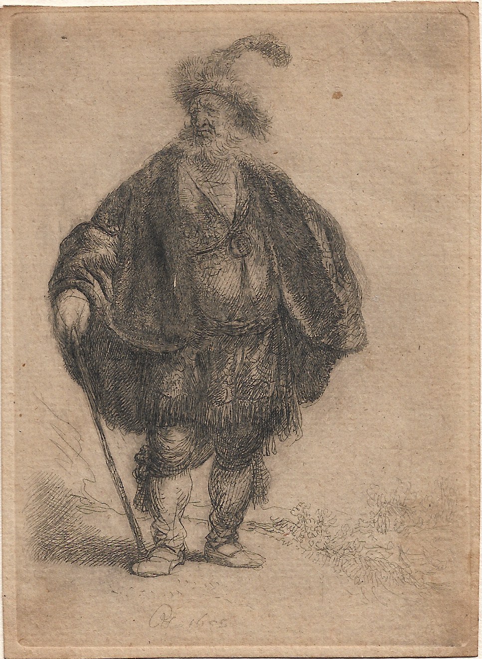 The Persian by Harmensz van Rijn Rembrandt