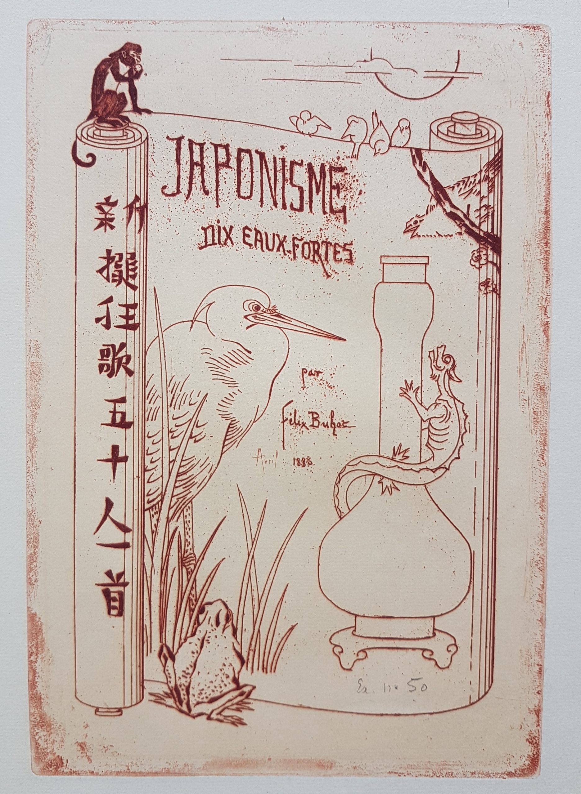 Japonism, Ten Etchings by Félix Buhot by Felix Buhot