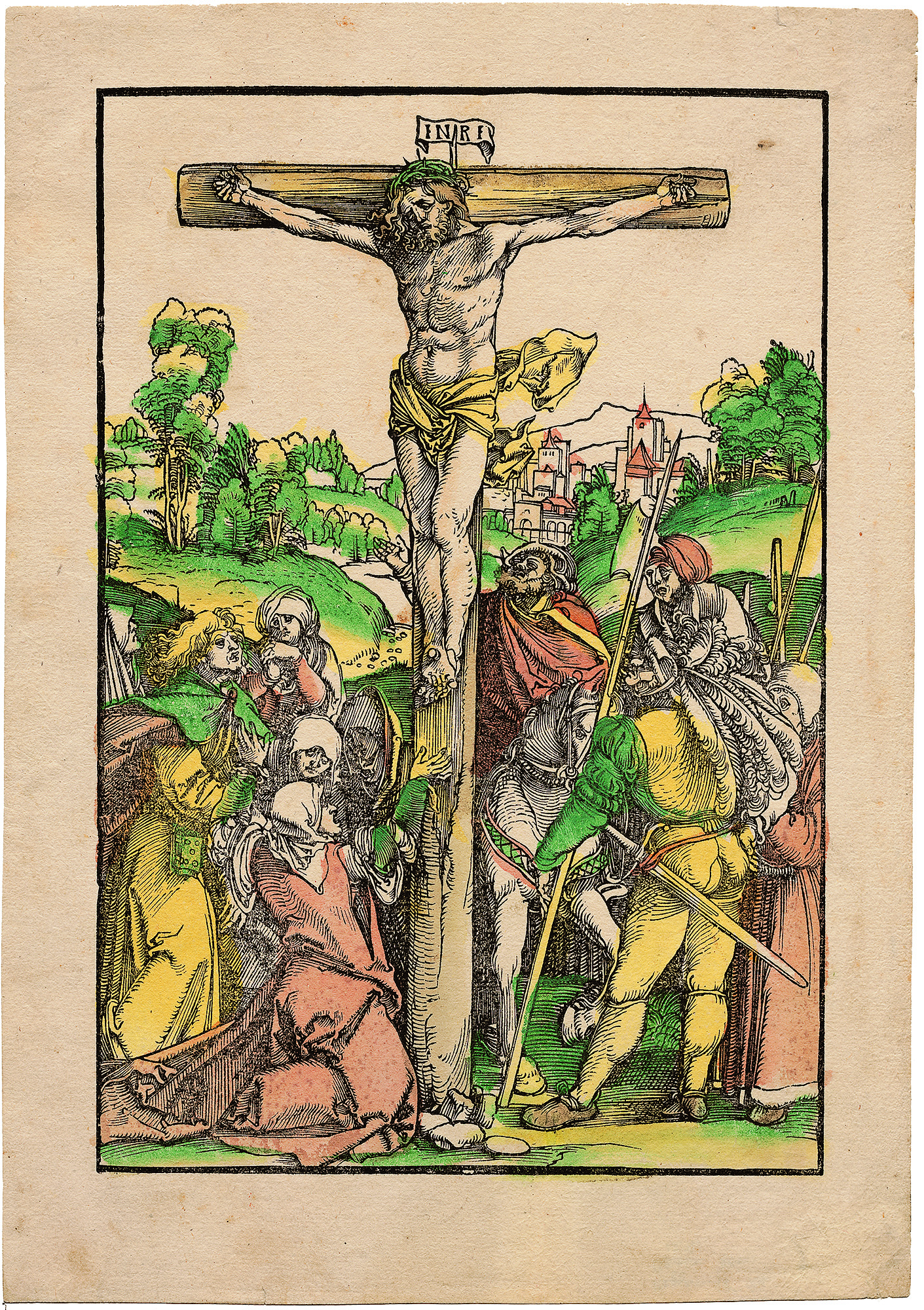 Christ on the Cross by Hans Schäufelein