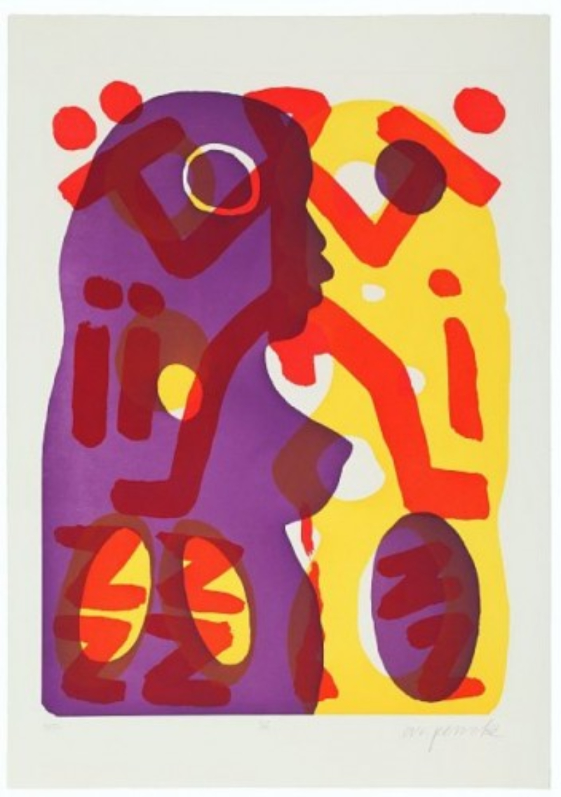 Serie II Du by A.R. Penck