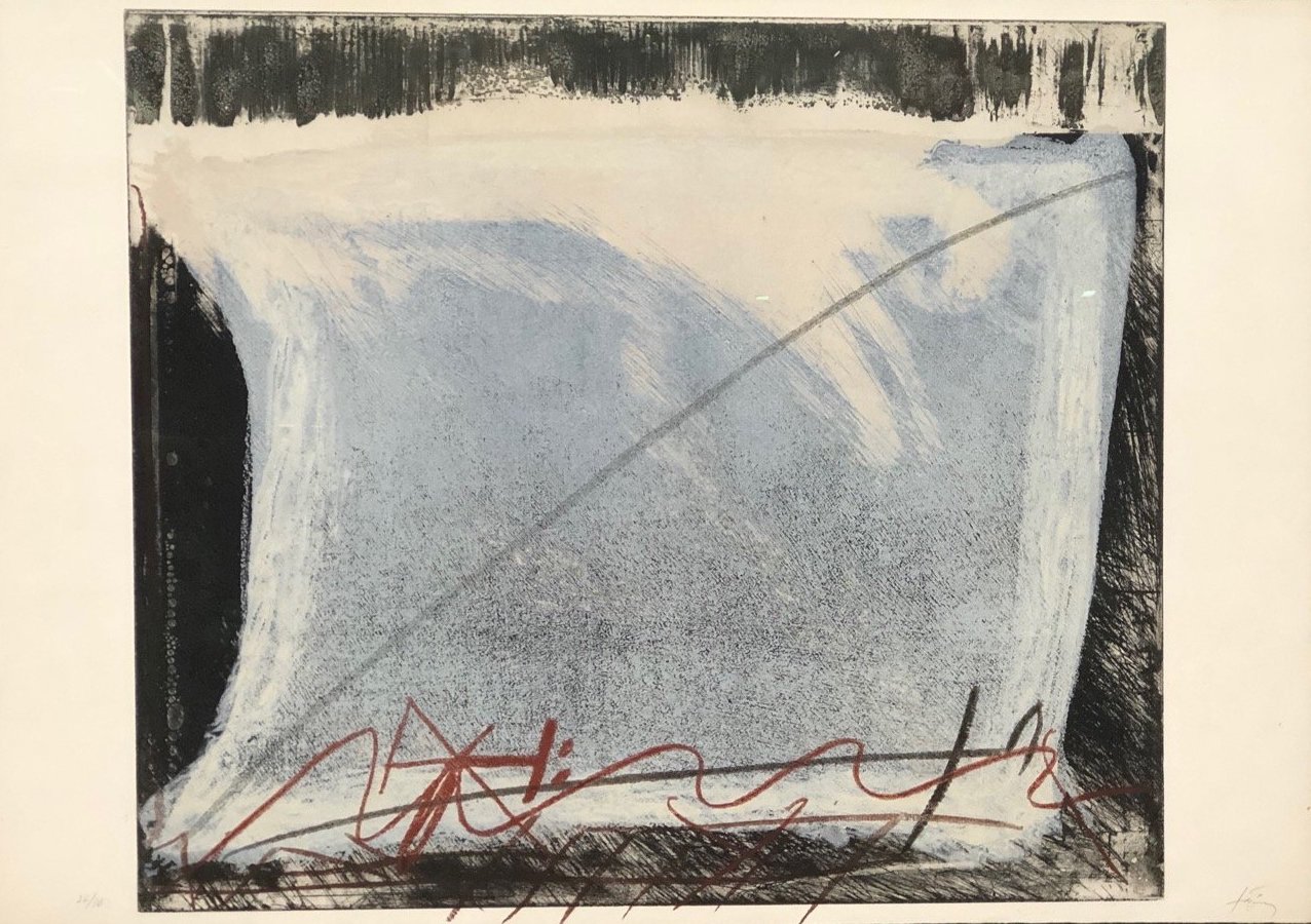 Voilé by Antoni Tapies