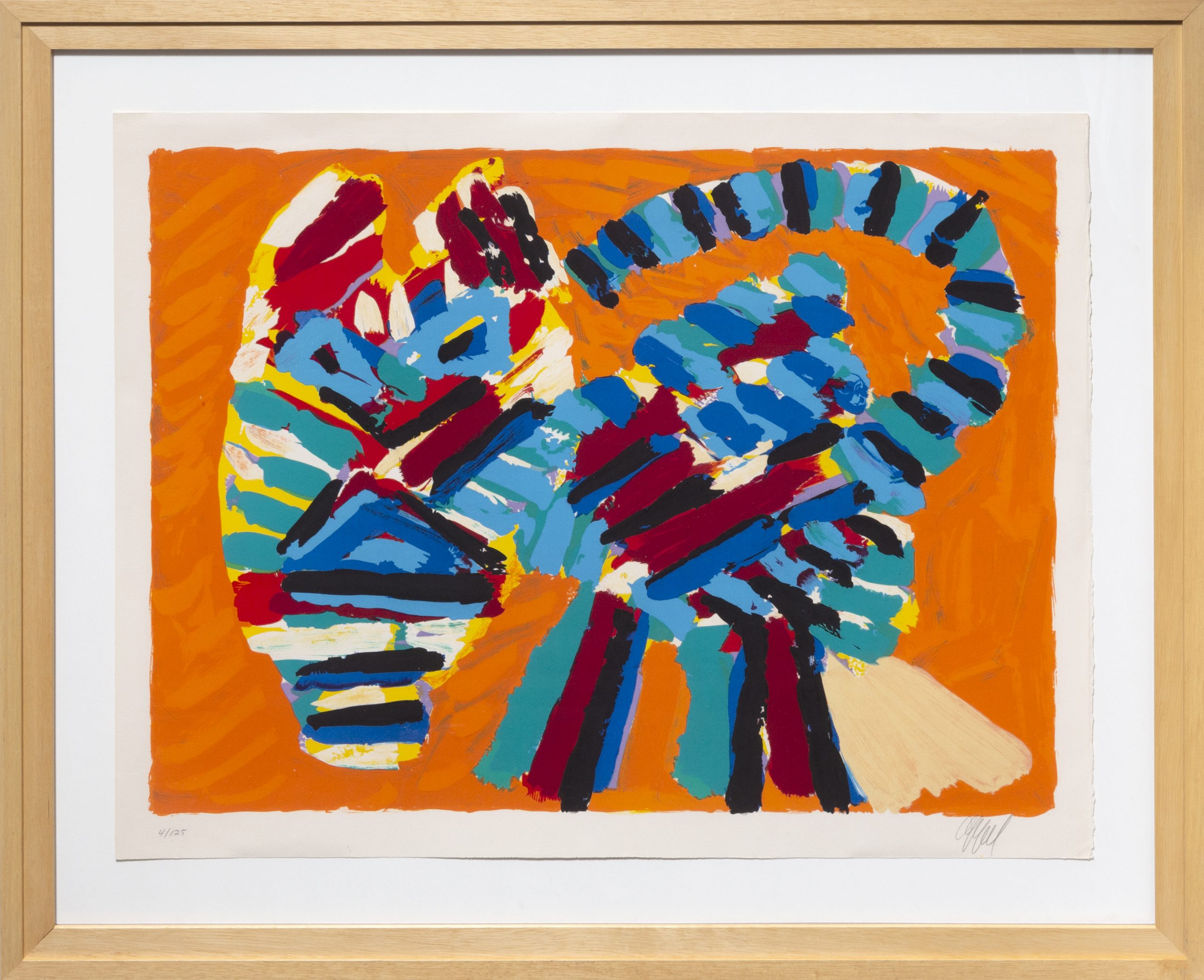 Sunshine Cat from the Cats Portfolio by Karel Appel