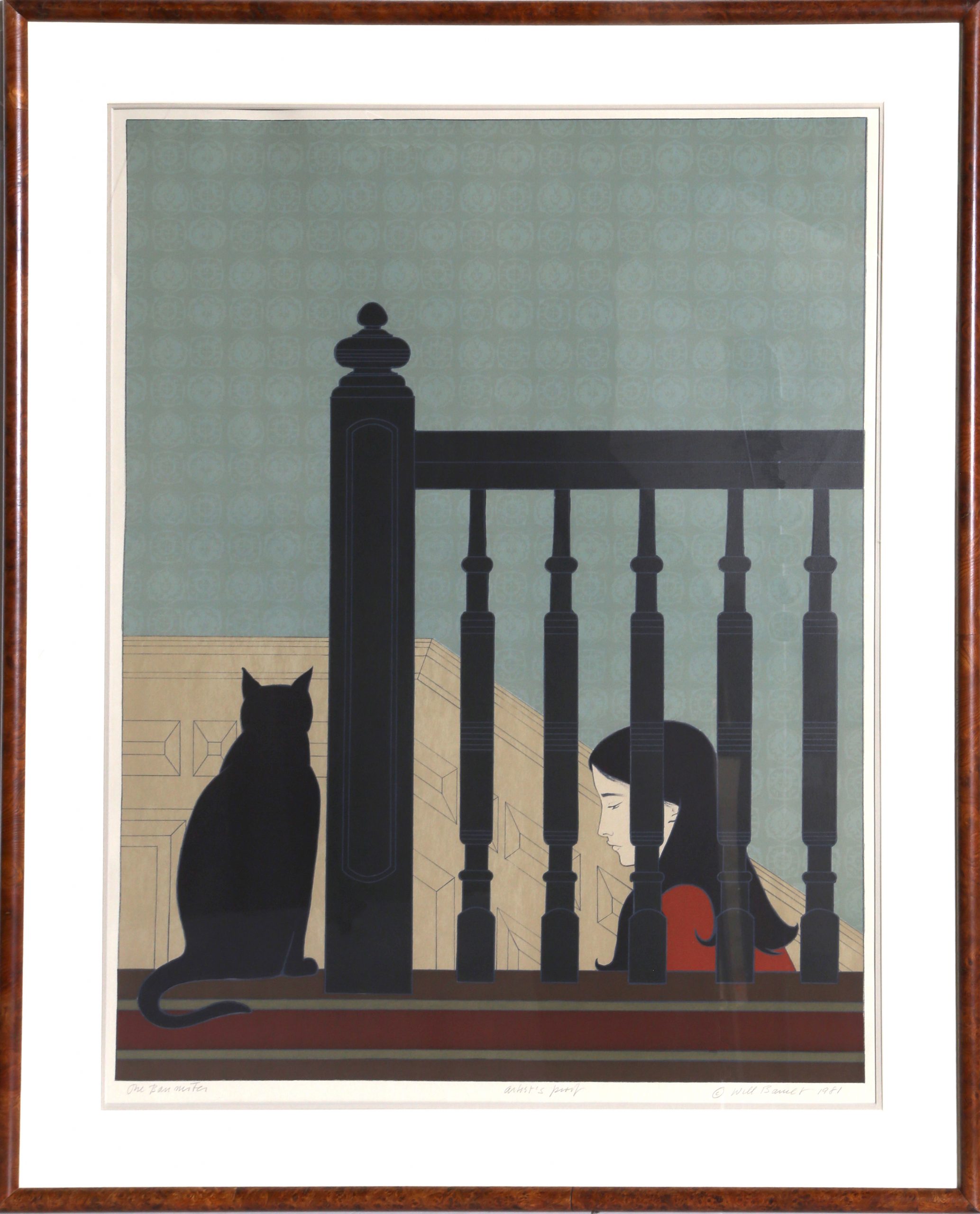 The Bannister by Will Barnet