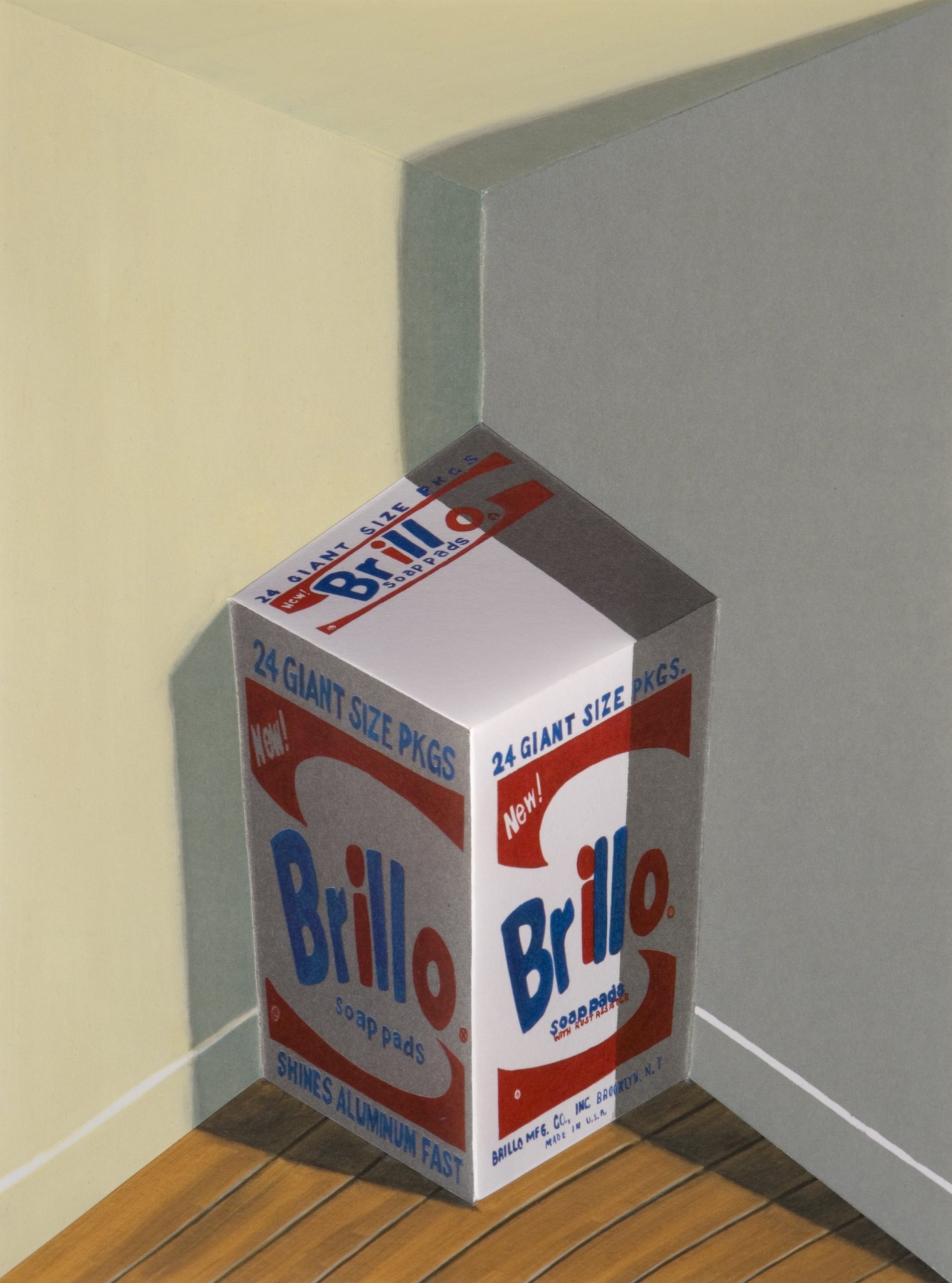 Brillo by Patrick Hughes