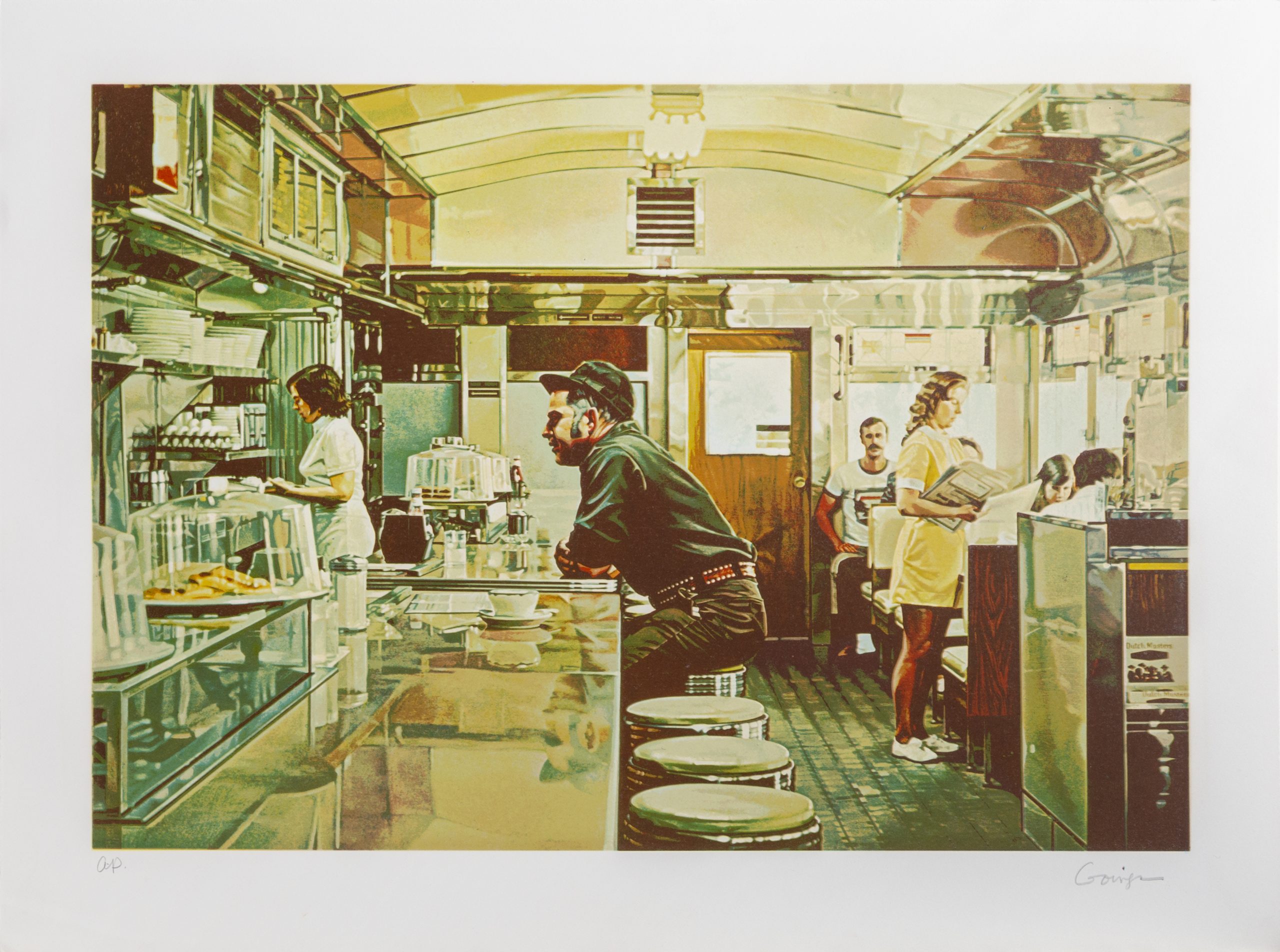 Unadilla Diner by Ralph Goings