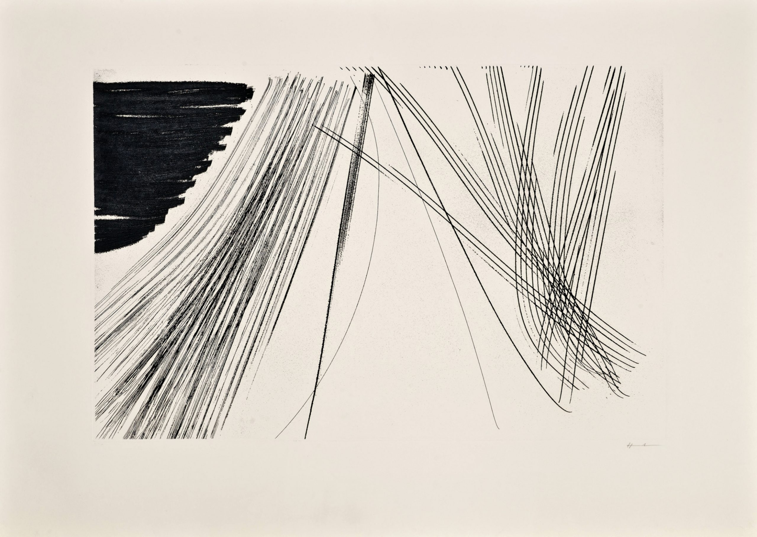 Las Estampas de la Cometa 4 by Hans Hartung