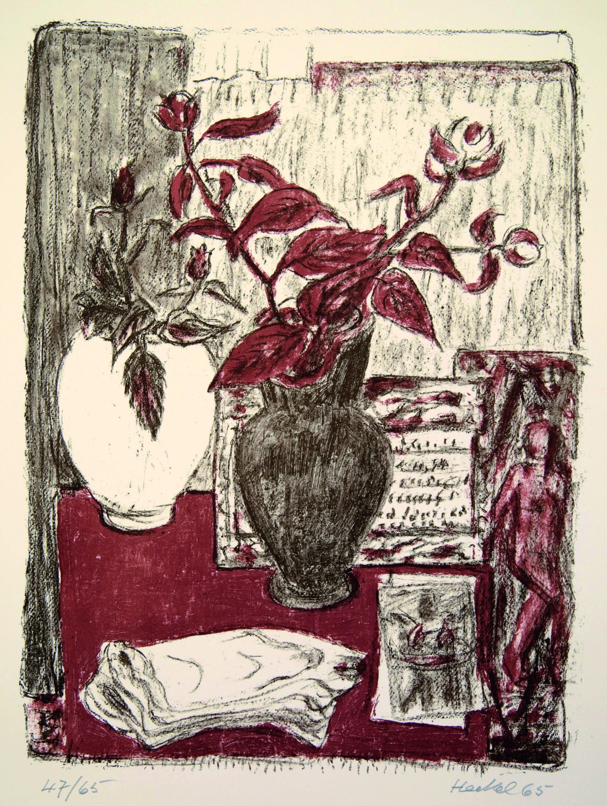 Stilleben (Stil life) by Erich Heckel