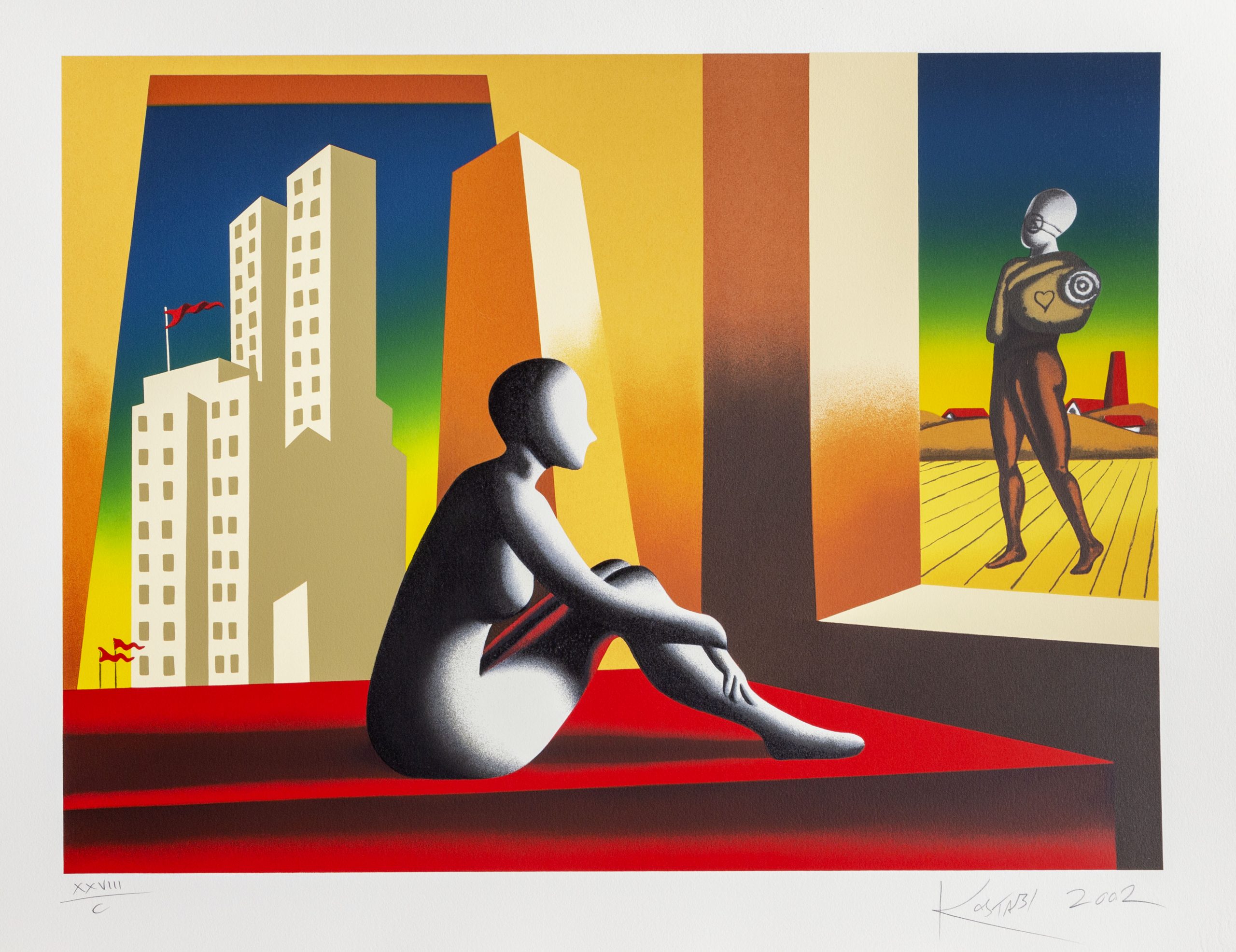 Window of Opportunity by Mark Kostabi