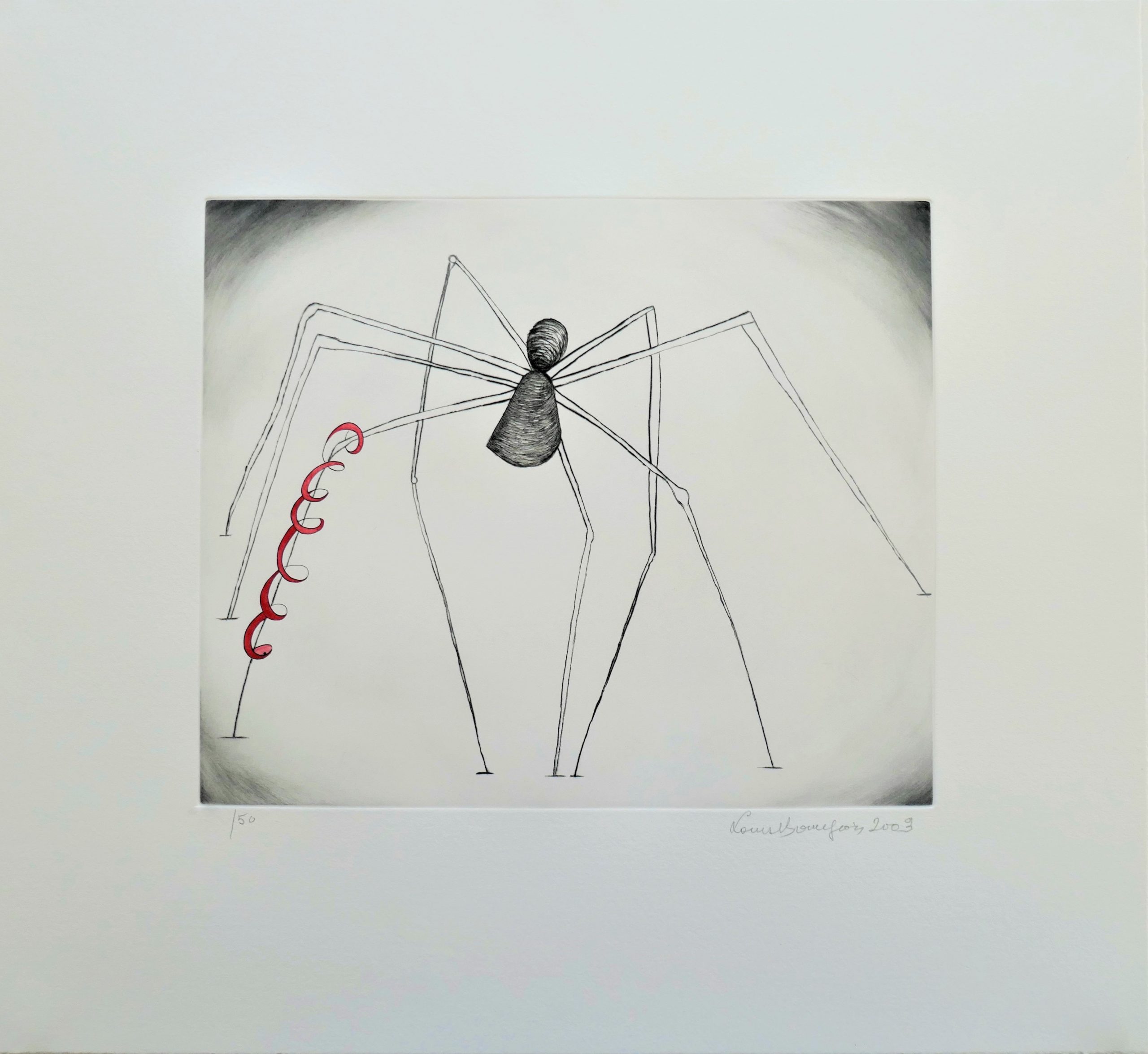 Untitled (Spider and Snake) by Louise Bourgeois