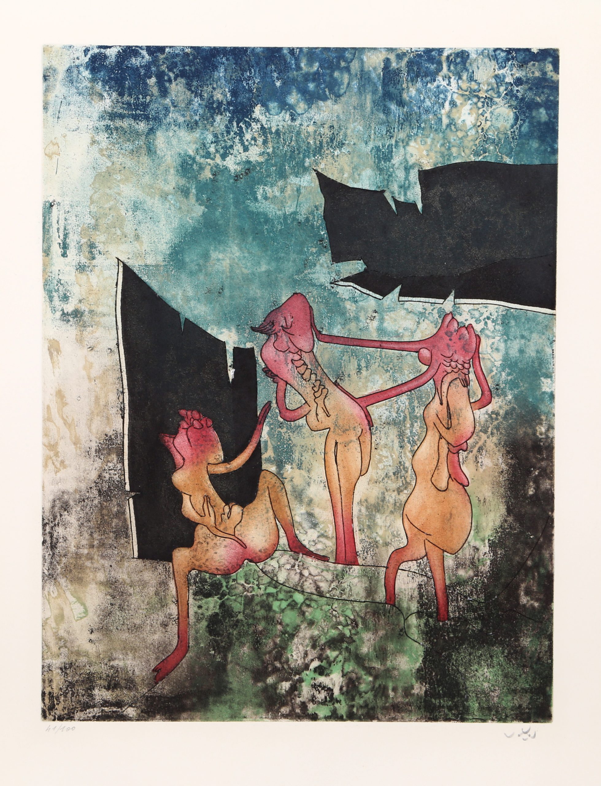 La Danse de la Mort – Planche 4 (296) by Roberto Matta