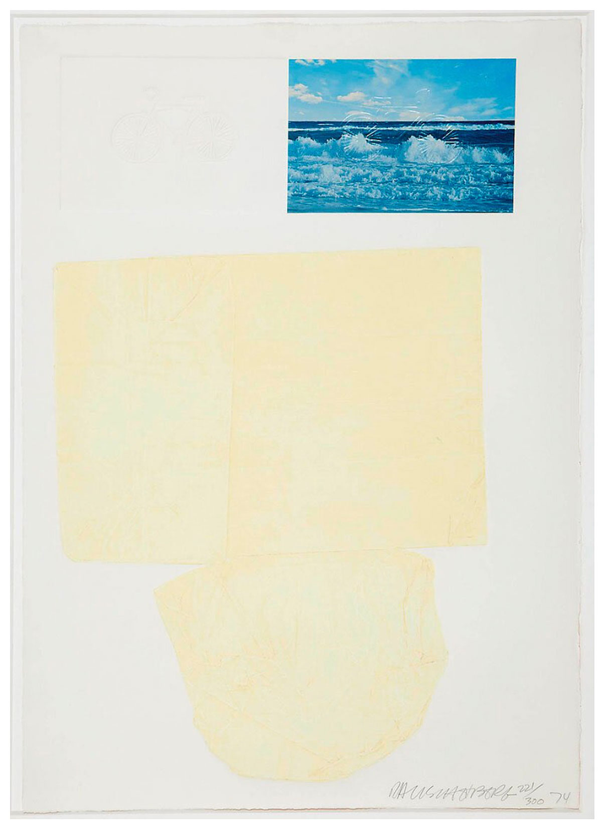 The Tramp by Robert Rauschenberg