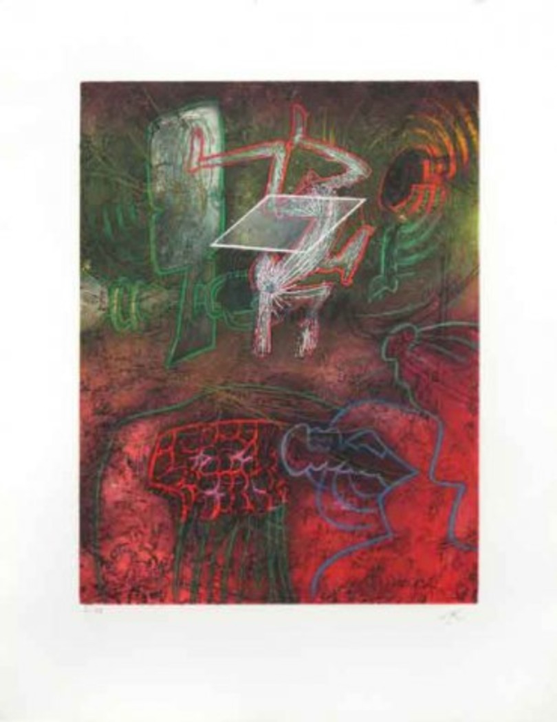 Damné Par L’Arc En Ciel by Roberto Matta