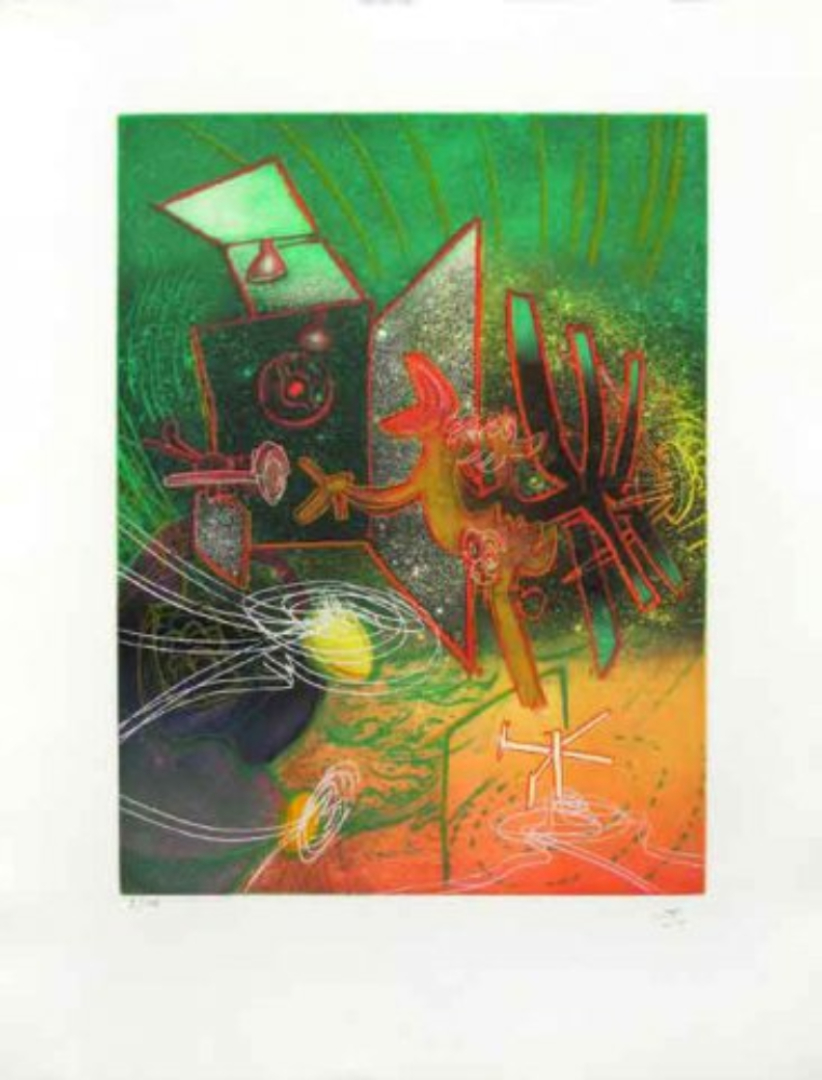 Feu, Feu Sur Moi by Roberto Matta