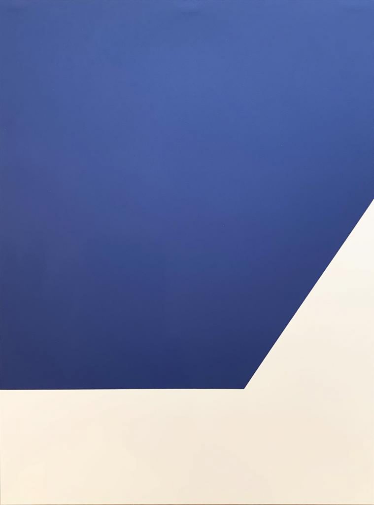 Minimalism Art: Mallarmé Suite: Blue by Ellsworth Kelly