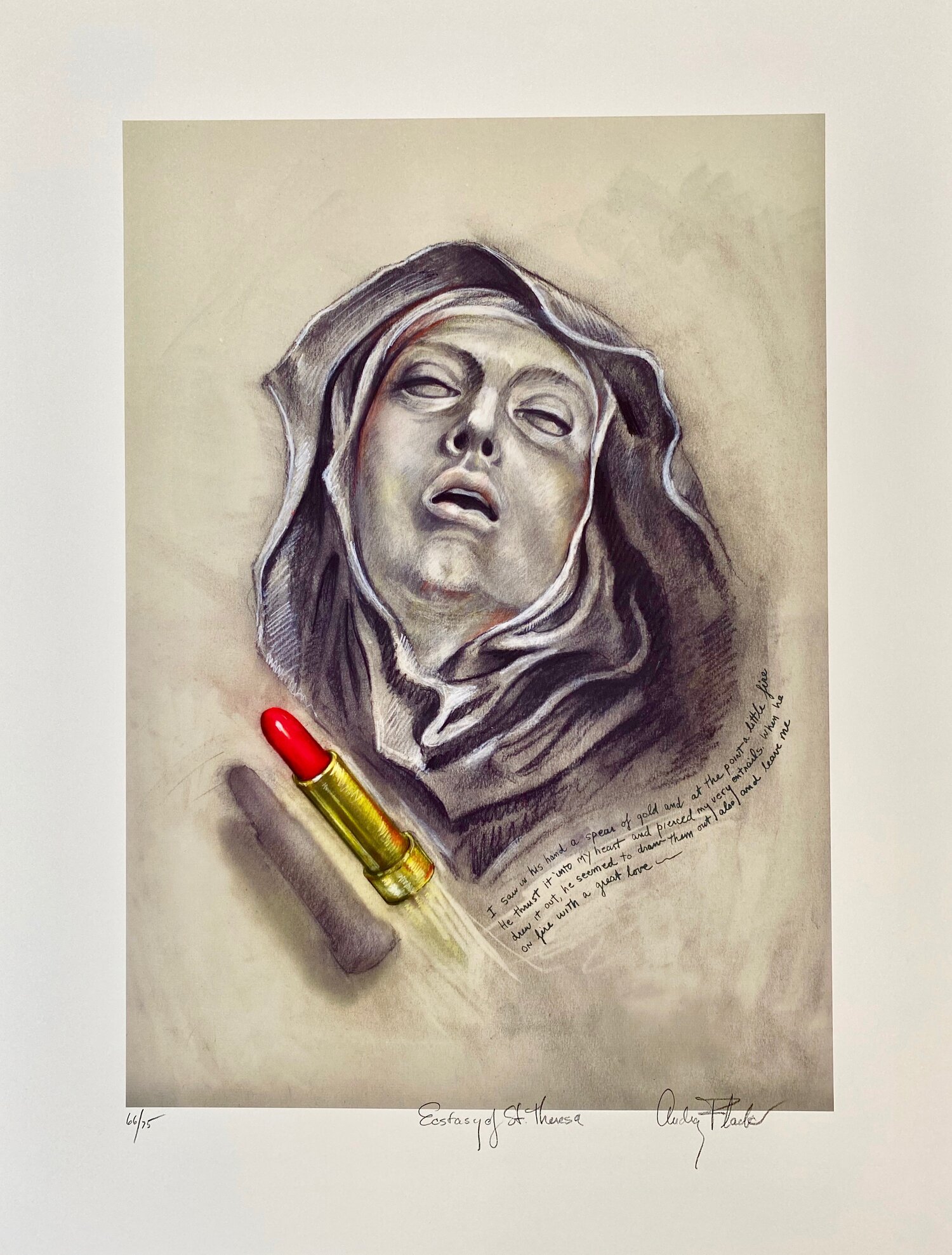 Ecstasy of Saint Teresa by Audrey Flack