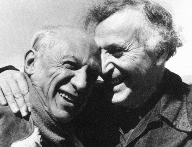 Pablo Picasso and Marc Chagall