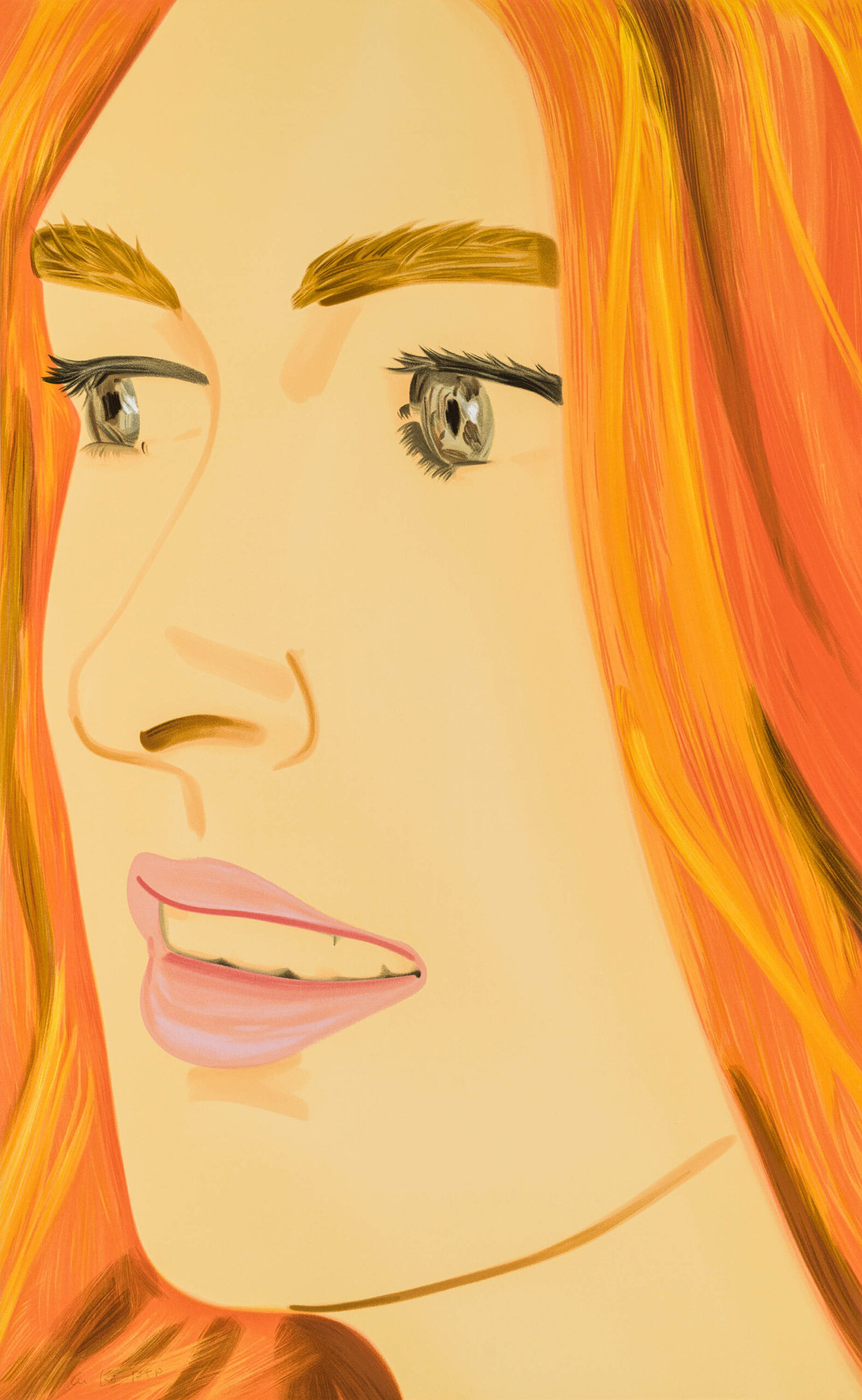 Ariel I, 2021 by Alex Katz