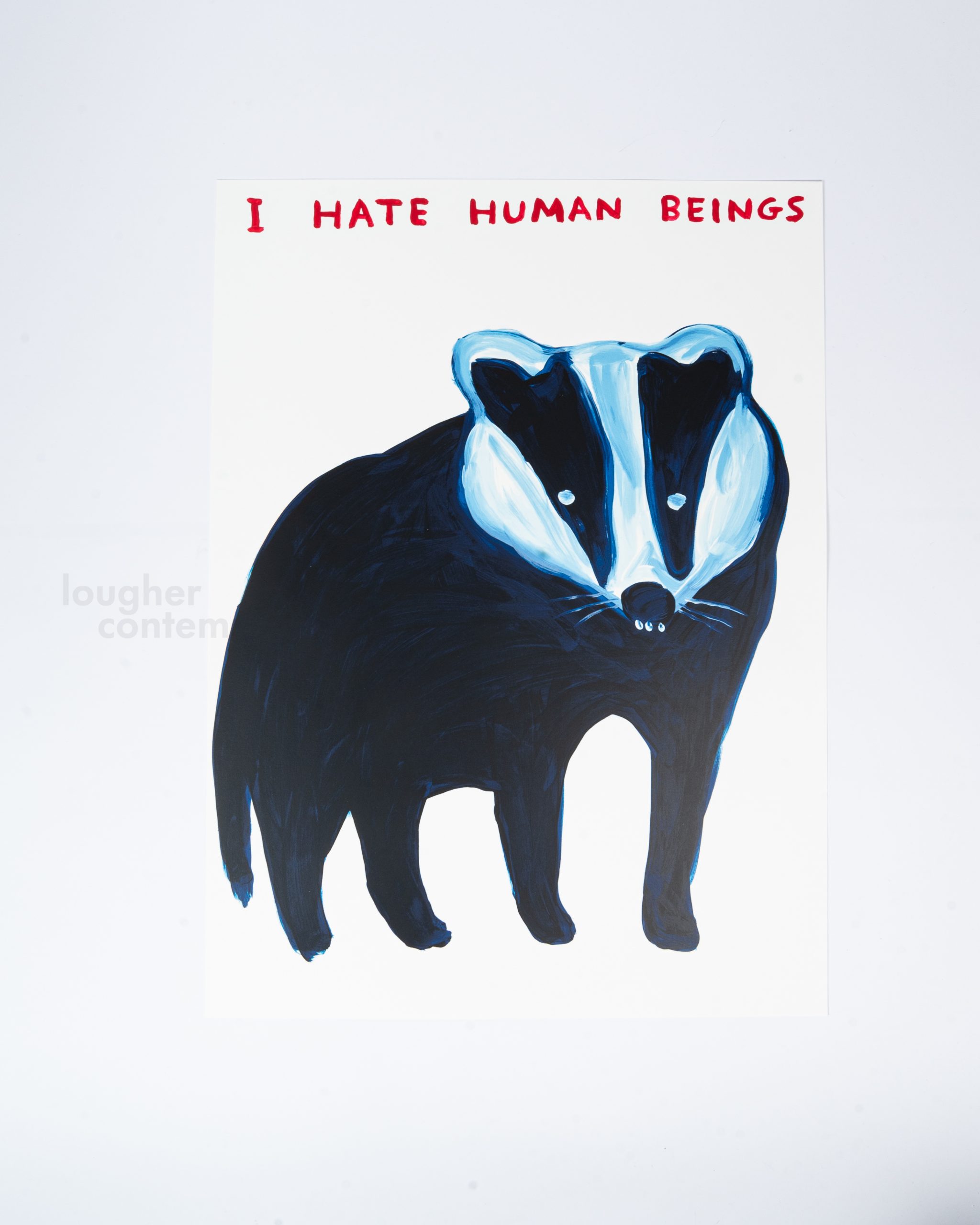 I Hate Human Beings by David Shrigley