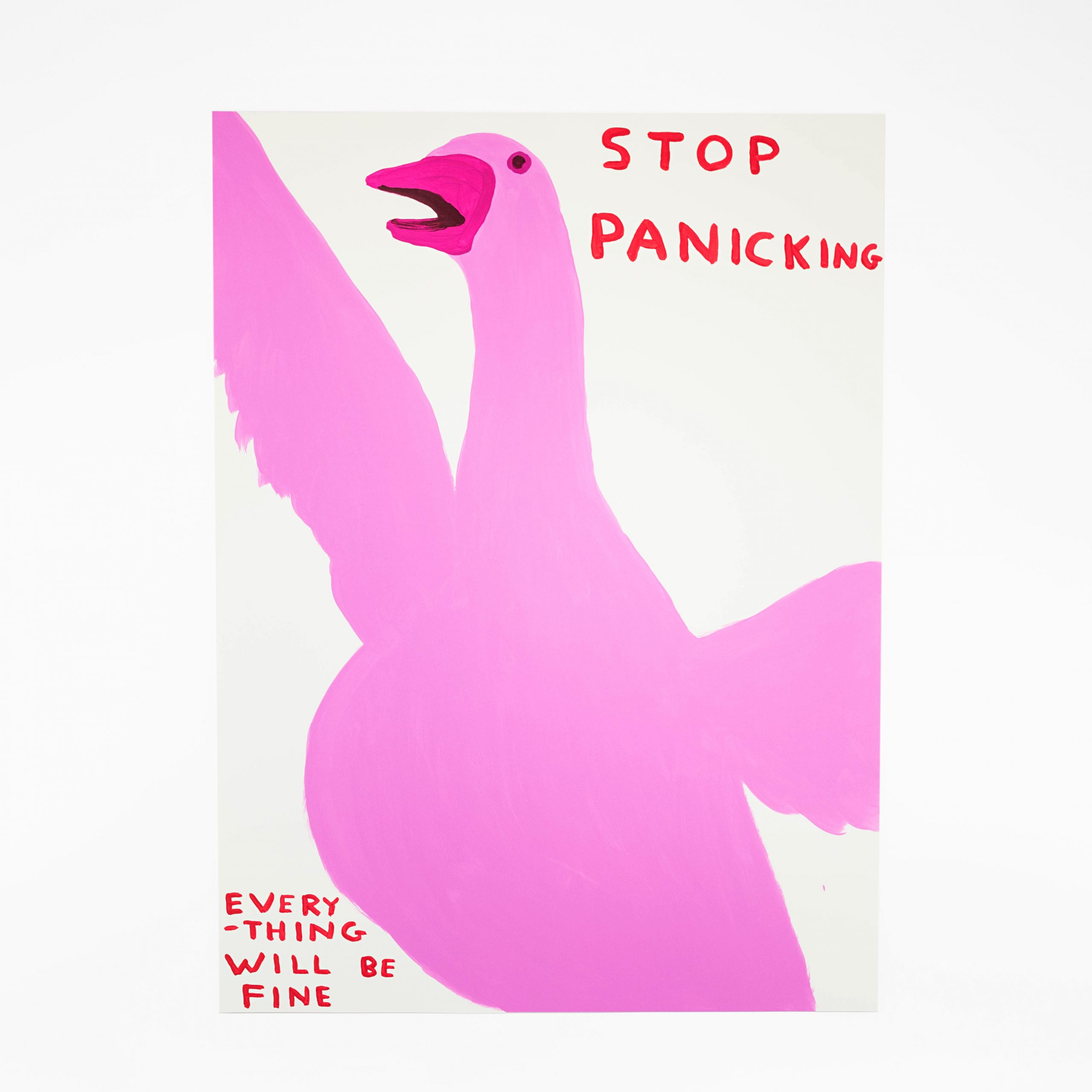 Stop Panicking by David Shrigley