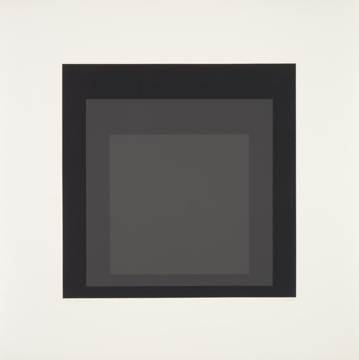 Homage to the Square (Sheet 9 from the 10 portfolio “Homage to the Square”) by Josef Albers