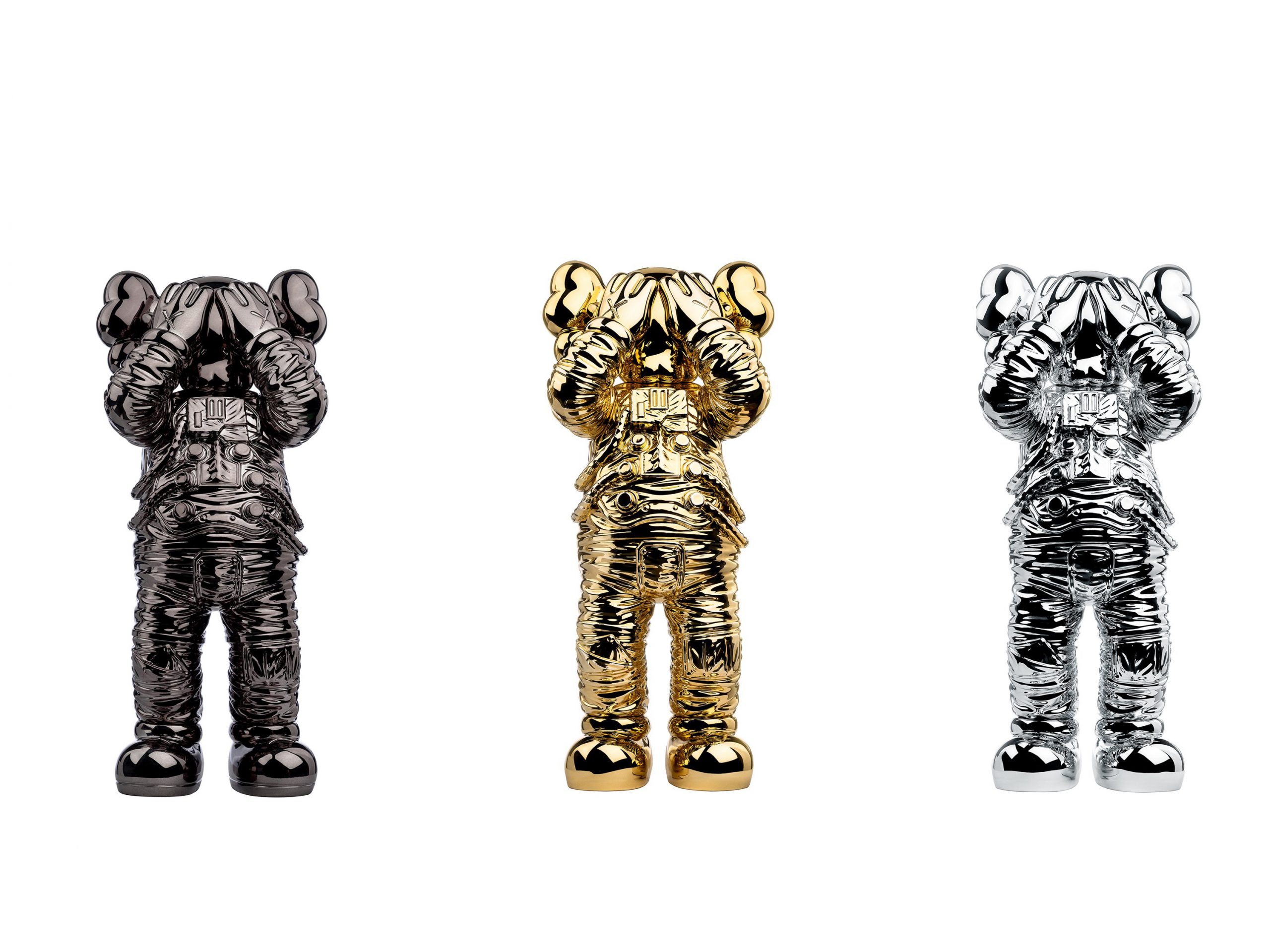 Holiday Space: 11.5″ 20th anniversary edition. Complete set of 3 by KAWS