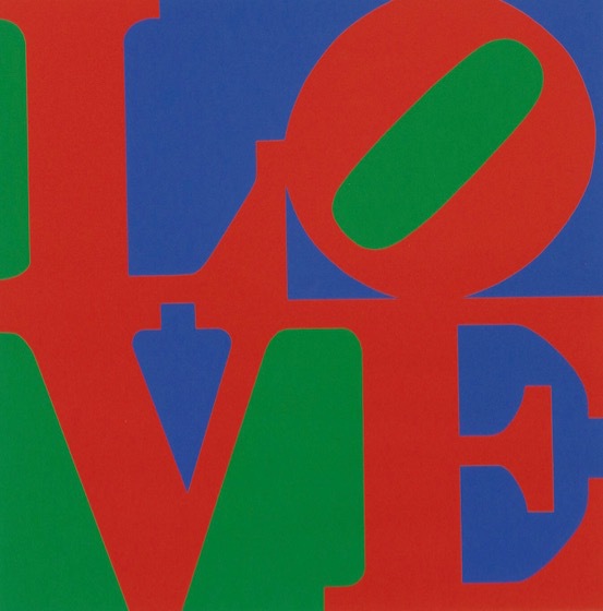 Robert Indiana Love print