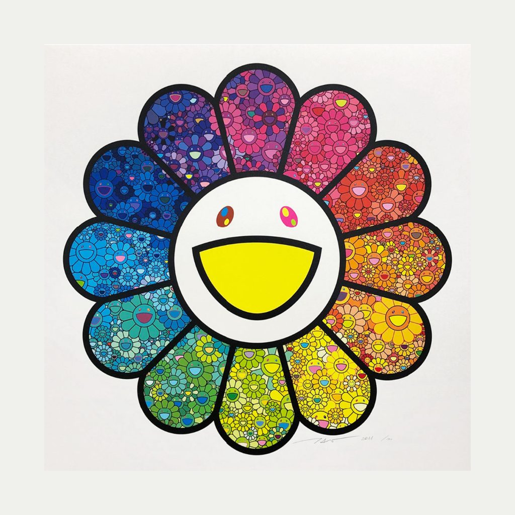 A Flower Forest by Takashi Murakami