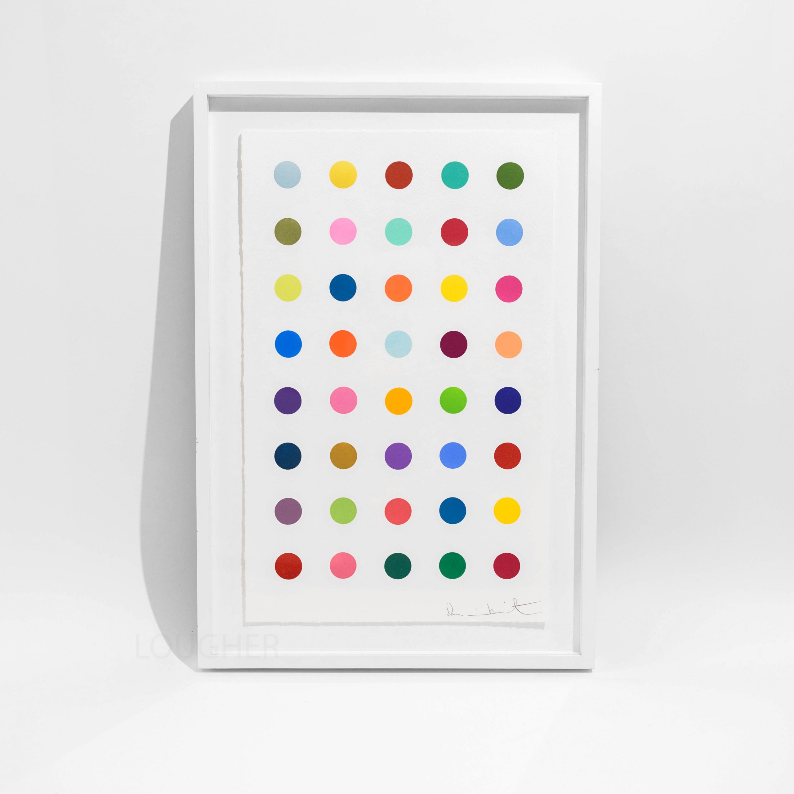 Ribonolactone, from 40 Woodcut Spots by Damien Hirst