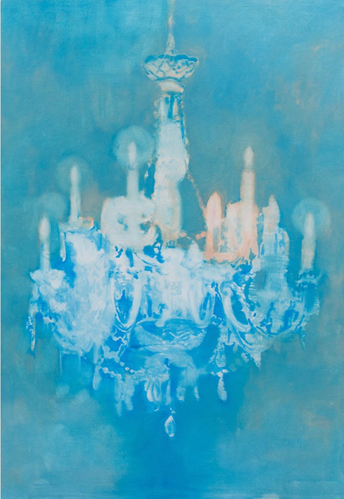 Blue Chandelier Joakim Allgulander