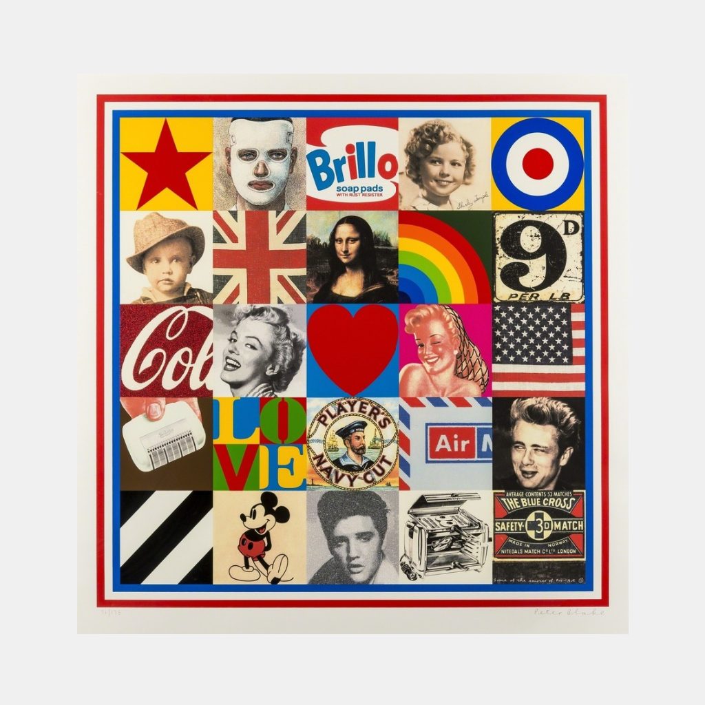 Some of the Sources of Pop Art VII by Peter Blake