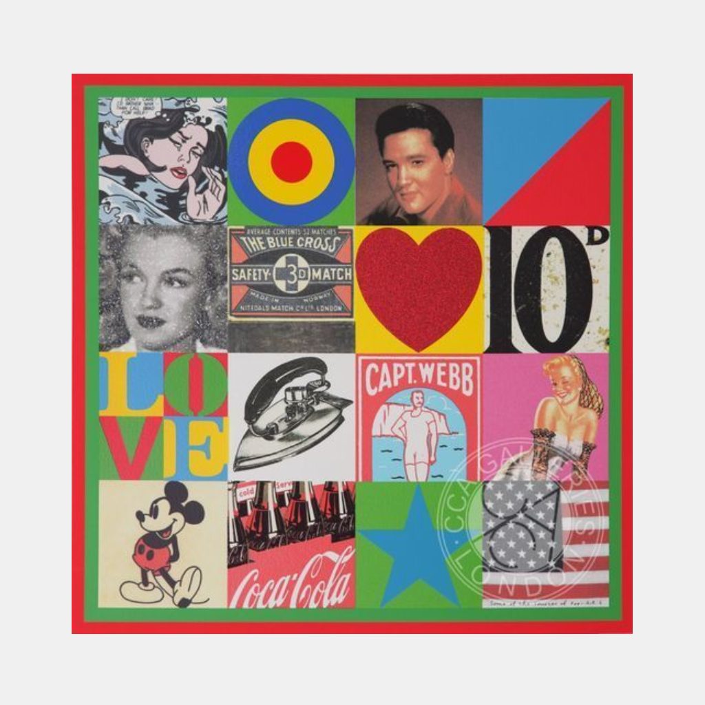 Some of the Sources of Pop Art VI by Peter Blake