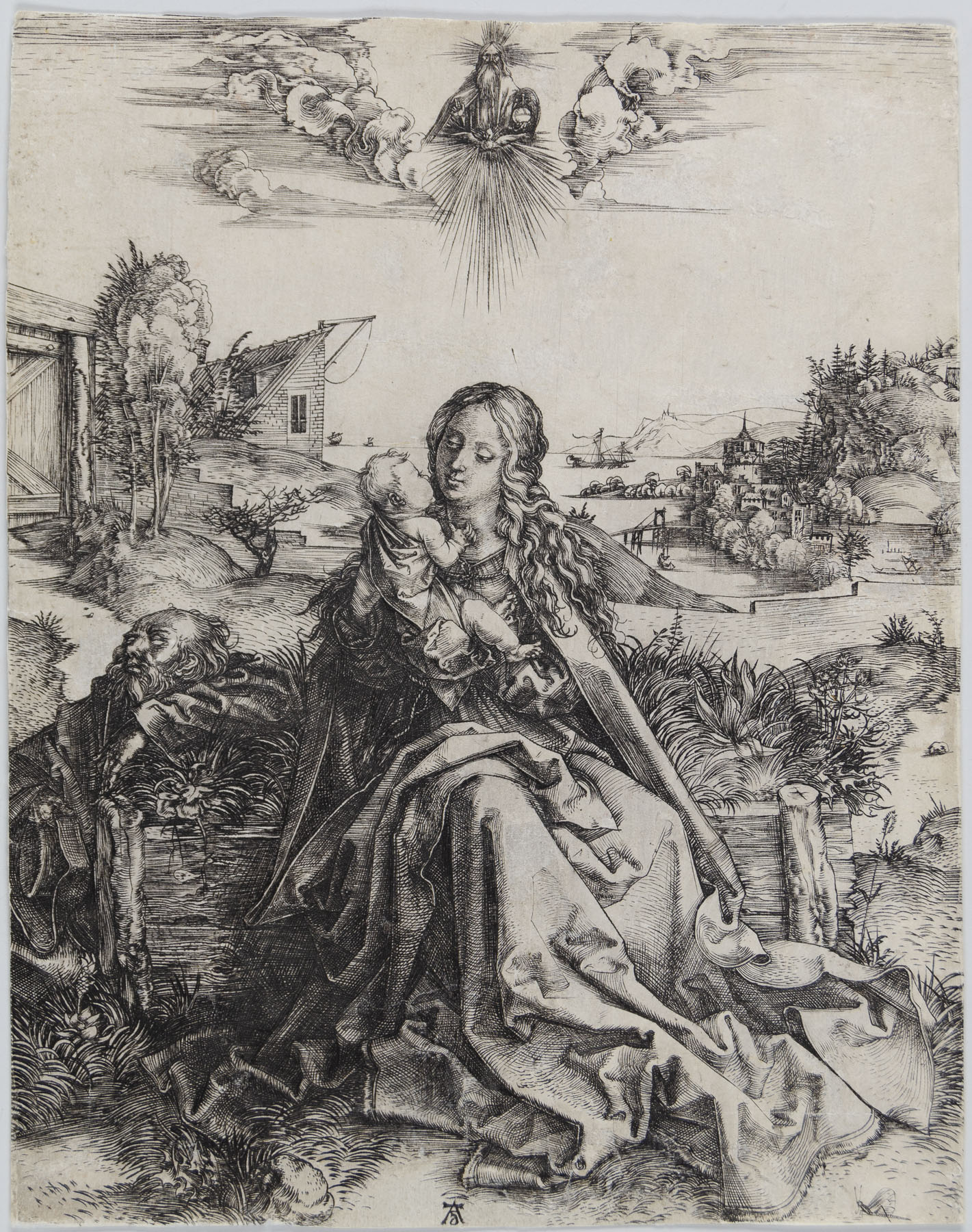 The Virgin with the Dragonfly by Albrecht Dürer