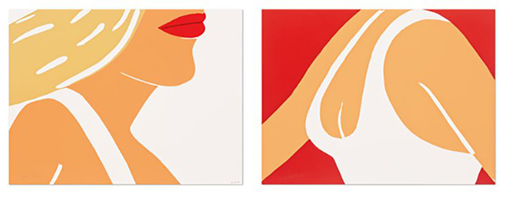 Coca-Cola Girl by Alex Katz