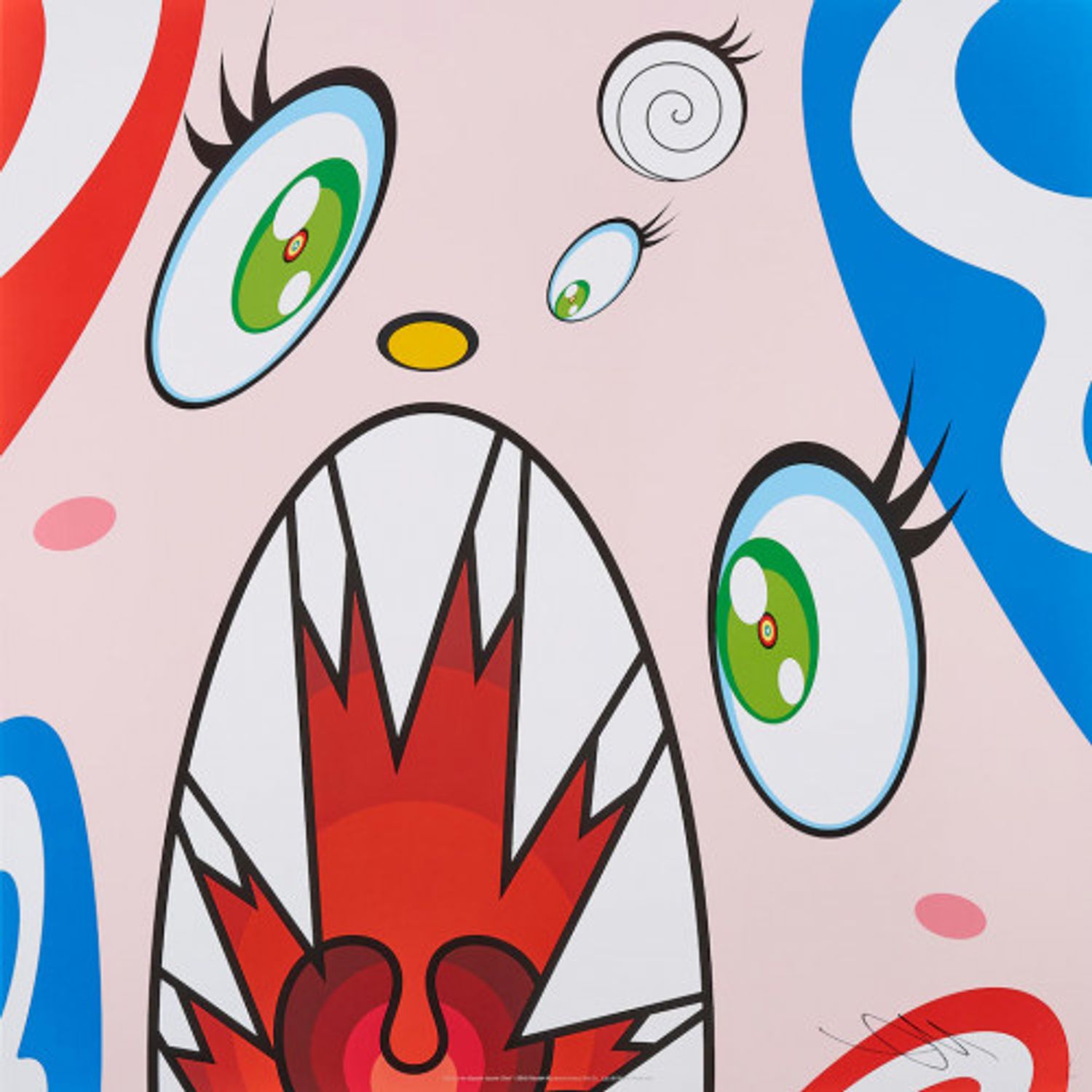 Untitled IV from We Are the Square Jocular Clan by Takashi Murakami