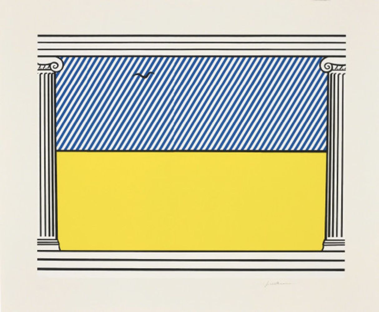 Liberté, from mémoire de la liberté by Roy Lichtenstein