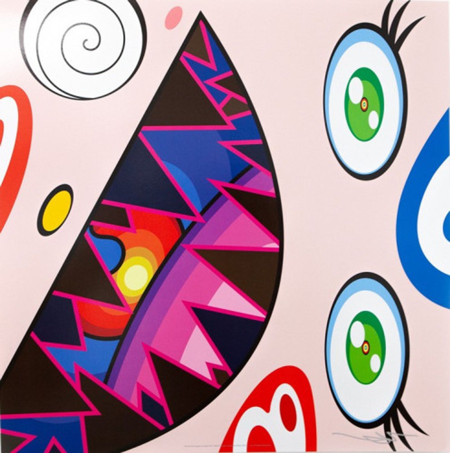 Untitled II from We Are the Square Jocular Clan by Takashi Murakami