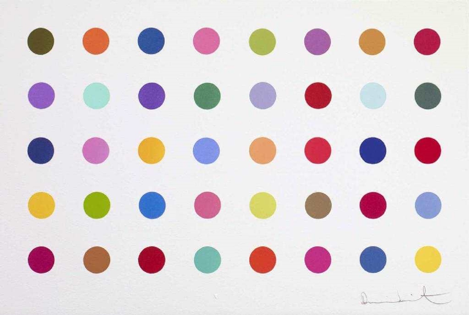 Ethylamine by Damien Hirst